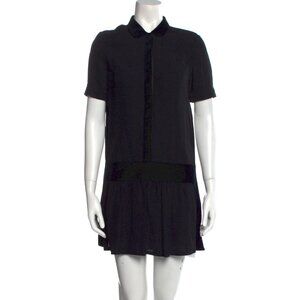The Kooples Velvet Collared Mini Dress